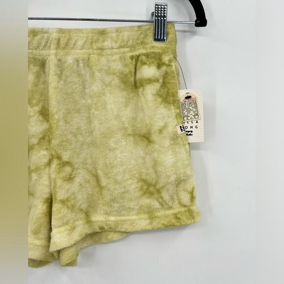 🆕 NWT Billabong Girl’s High Tides Short Tie Dye Terry Cloth Pockets Kids Large - Picture 5 of 11